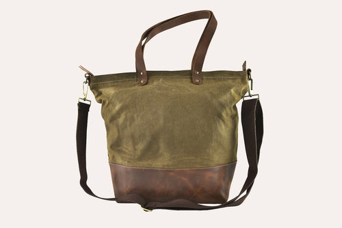 Borsa Tote Vintage Canvas - Unisex con Tracolla