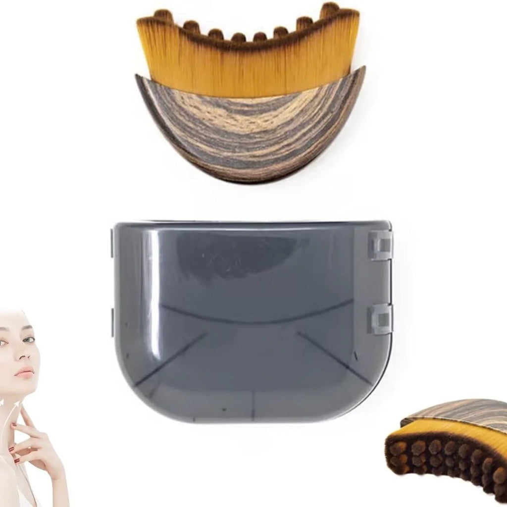 AuraBrush™ - Spazzola Massaggiante Anticaduta in Sandalo | Ricrescita, Relax e Drenaggio